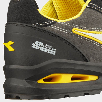 Work shoes DIADORA RUN A.BOX MSTR BOA LOW S3S FO SR SC ESD BLACK/GREY - 4