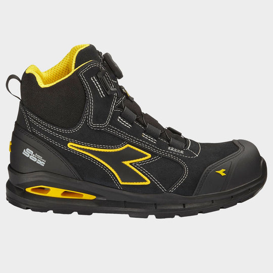 Работни обувки DIADORA RUN A.BOX MSTR BOA MID S3S FO SR SC ESD BLACK - 1