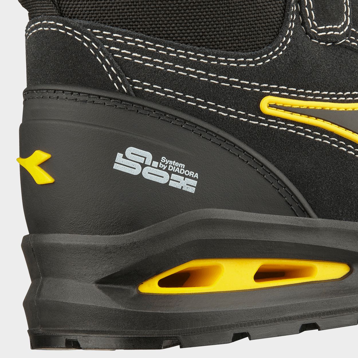Работни обувки DIADORA RUN A.BOX MSTR BOA MID S3S FO SR SC ESD BLACK - 7