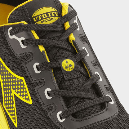 Încălțăminte de lucru DIADORA VORTEX DA2 LOW S3S SC SR HRO ESD BLACK/YELLOW - 5