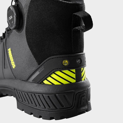 Încălțăminte de protecție FRISTADS ComfortStep S3S ESD GREY/YELLOW - 6