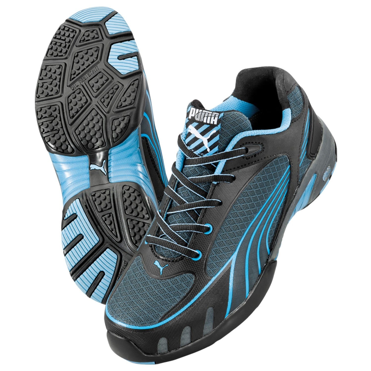 Работни обувки PUMA FUSE MOTION GREEN LOW S1P HRO SRA