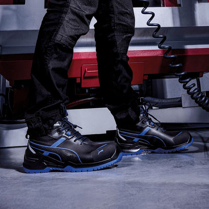 Работни обувки PUMA KRYPTON MID S3S ESD FO SR BLUE - 9