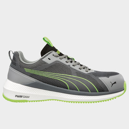 Работни обувки PUMA SLIDE GREY/GREEN S1PS ESD FO HRO SR - 1