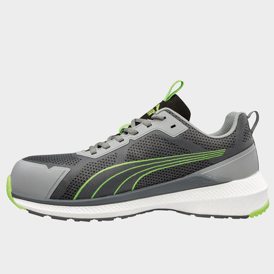 Work shoes PUMA SLIDE GREY/GREEN S1PS ESD FO HRO SR - 2