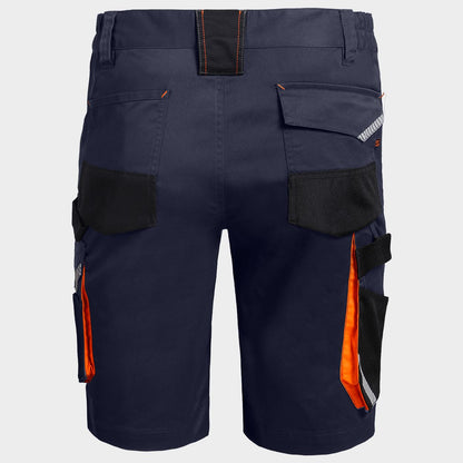 Работен къс панталон Kastor Stretch DARK BLUE/BLACK - 2