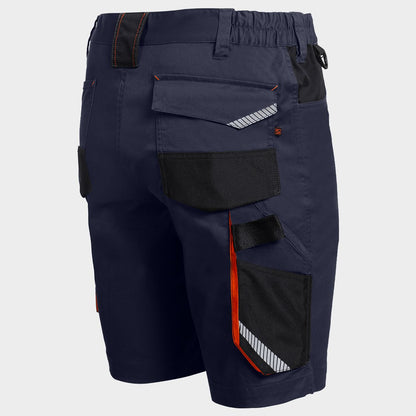 Работен къс панталон Kastor Stretch DARK BLUE/BLACK - 3