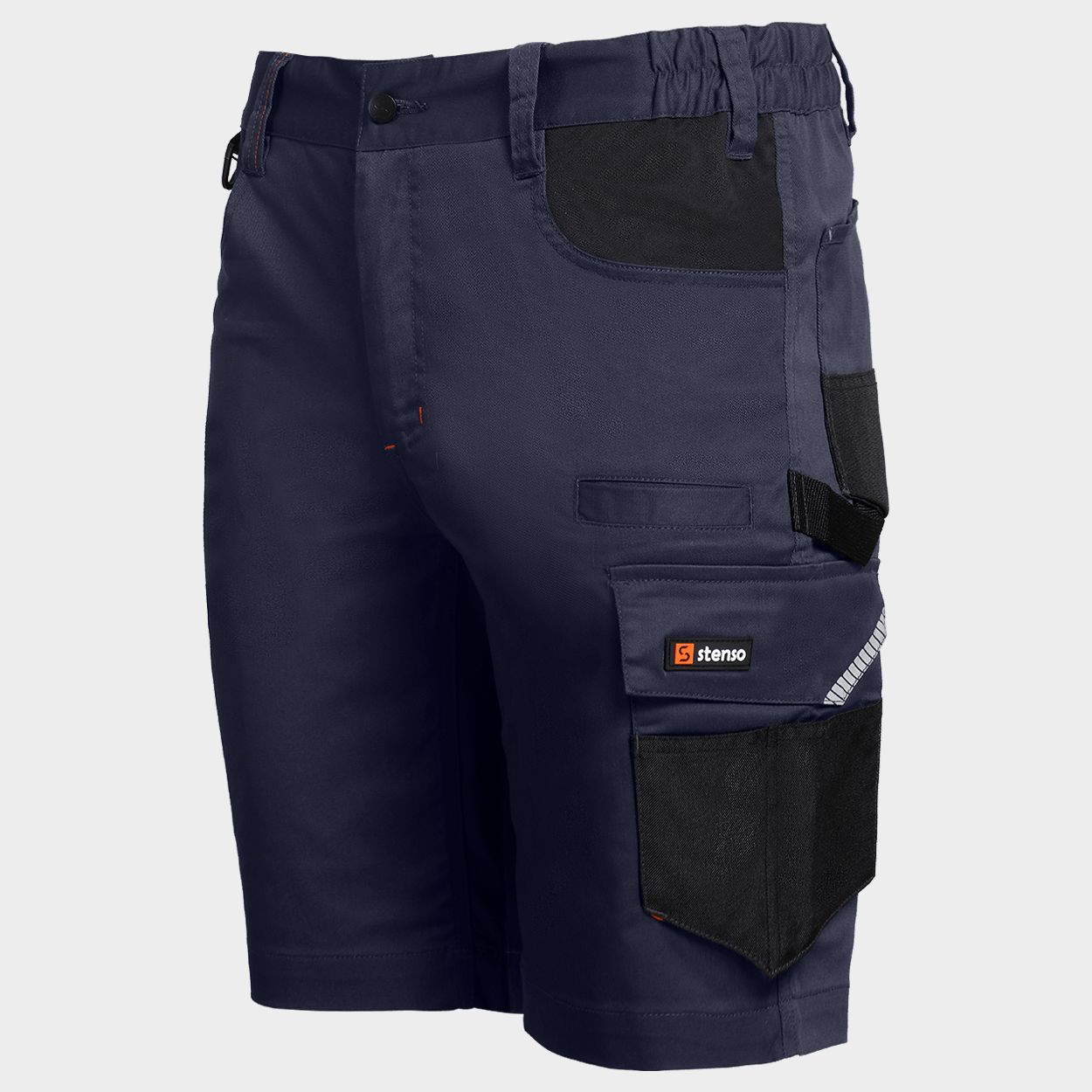 Работен къс панталон Kastor Stretch DARK BLUE/BLACK - 4