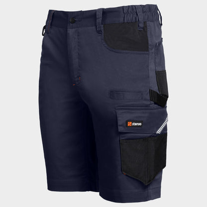 Работен къс панталон Kastor Stretch DARK BLUE/BLACK - 4