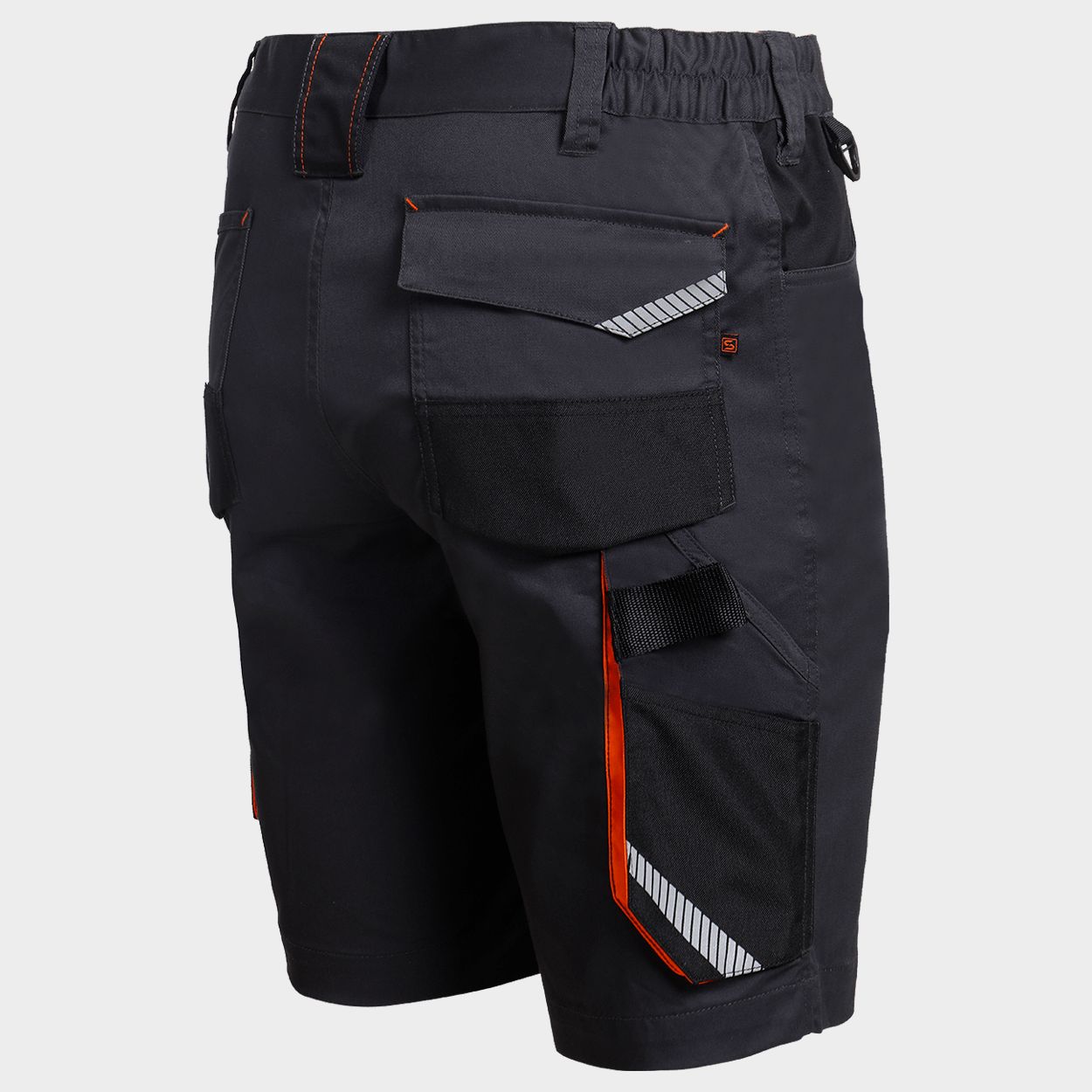 Work shorts Kastor Stretch GREY/ORANGE - 3
