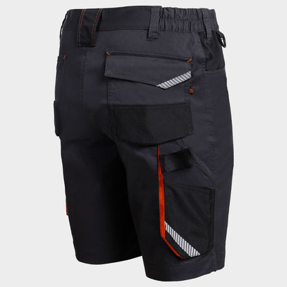 Work shorts Kastor Stretch GREY/ORANGE - 3