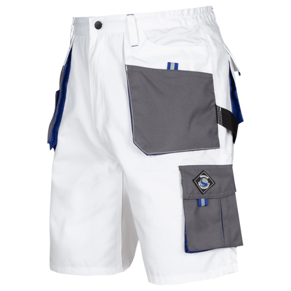 Pantaloni scurți de lucru KASTOR ALB - 4
