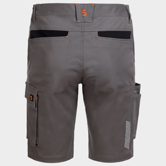 Работен къс панталон MELBOURNE STRETCH  GREY/BLACK - 2