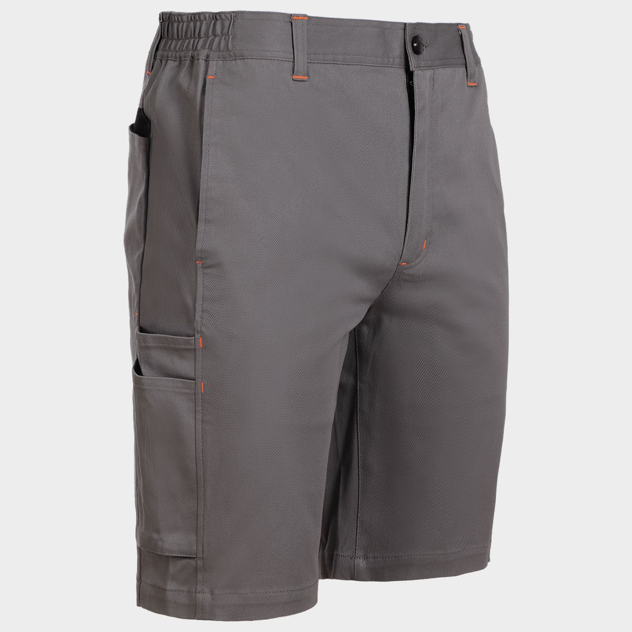Работен къс панталон MELBOURNE STRETCH  GREY/BLACK - 5