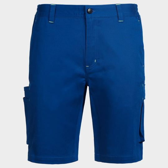 Работен къс панталон MELBOURNE STRETCH SPECIAL ROYAL BLUE/BLACK - 1