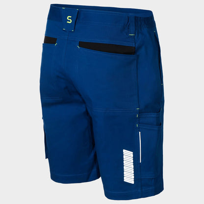 Work shorts MELBOURNE STRETCH SPECIAL ROYAL BLUE/BLACK - 6