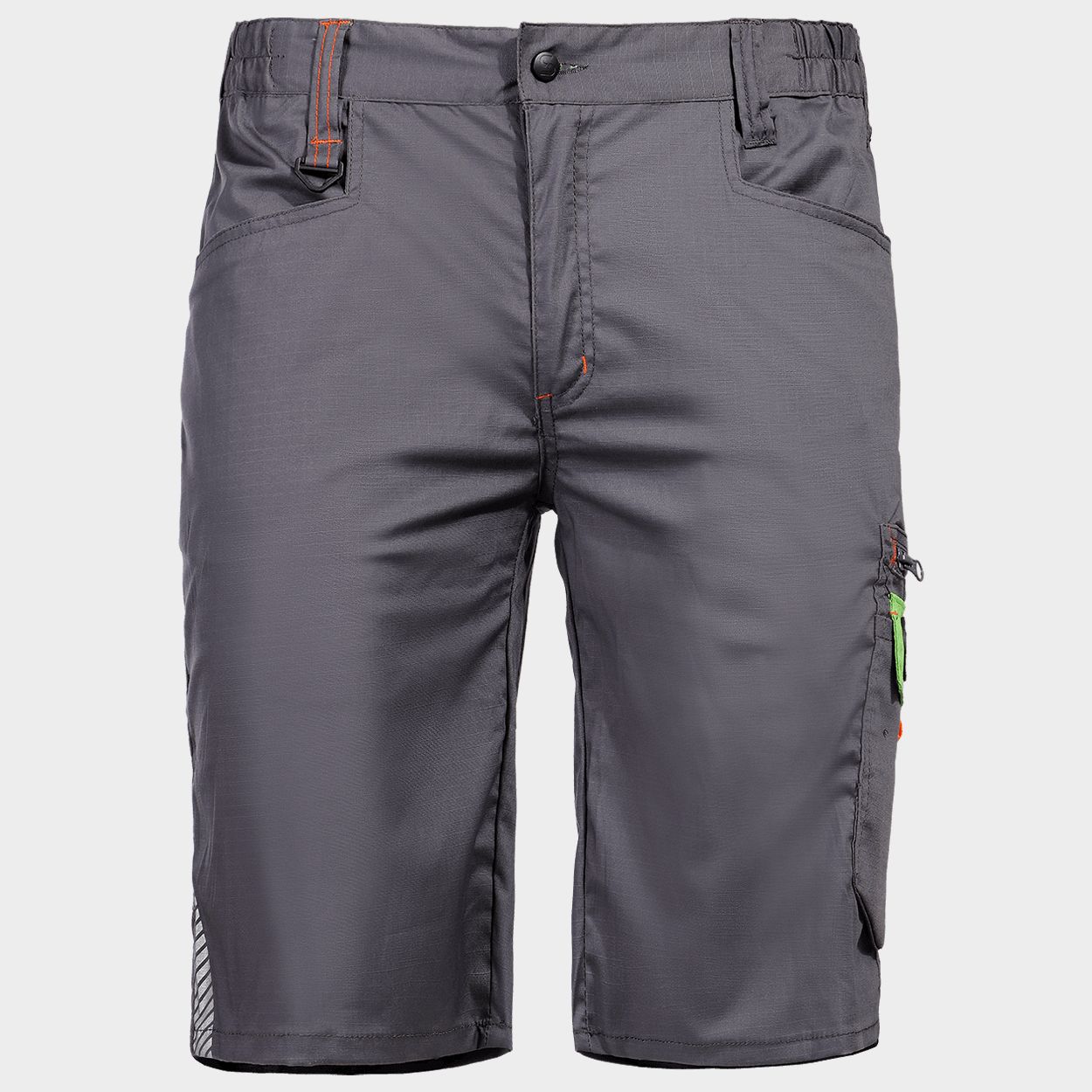 Βερμούδα εργασίας PRISMA LIGHT STRETCH LIGHT GREY - 1
