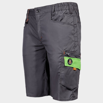 Βερμούδα εργασίας PRISMA LIGHT STRETCH LIGHT GREY - 3