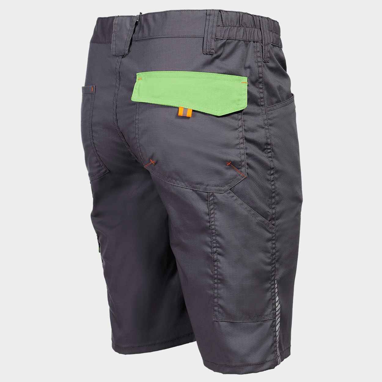 Βερμούδα εργασίας PRISMA LIGHT STRETCH LIGHT GREY - 5
