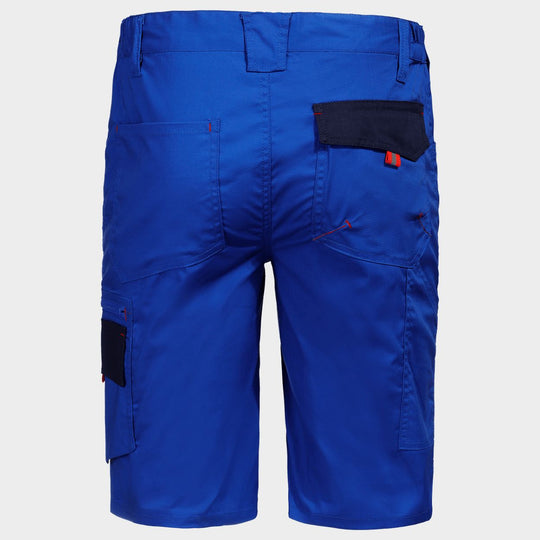 Работен къс панталон PRISMA LIGHT STRETCH ROYAL BLUE - 2