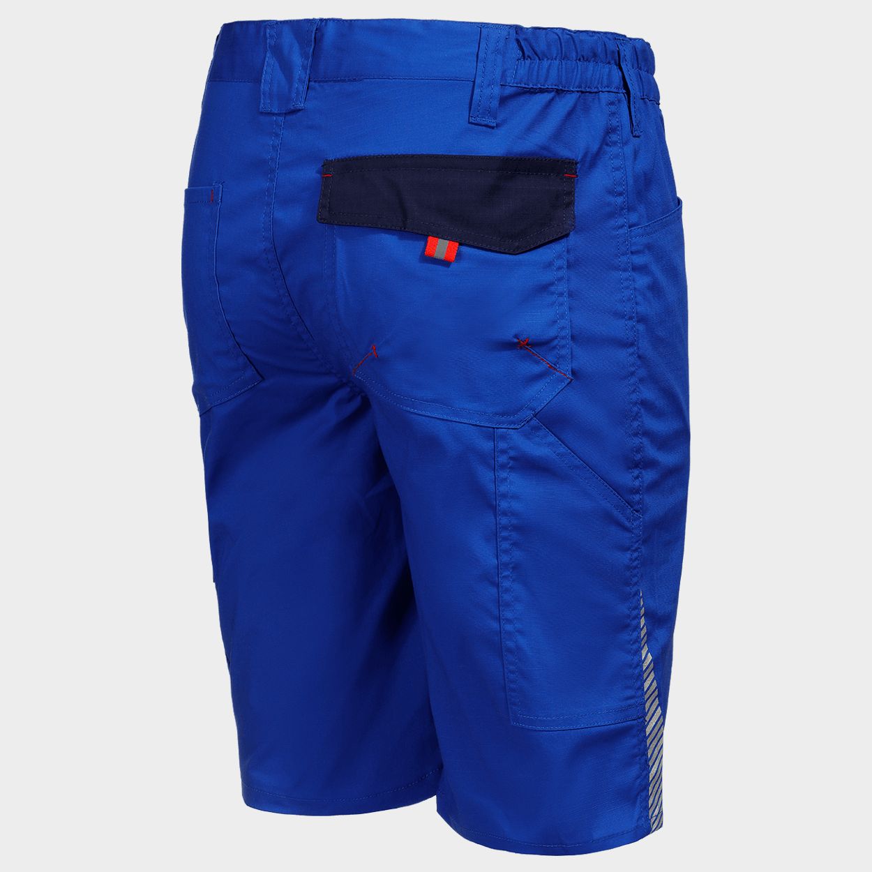 Βερμούδα εργασίας PRISMA LIGHT STRETCH ROYAL BLUE - 5