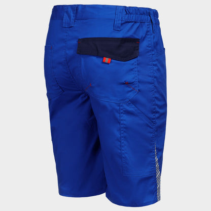 Βερμούδα εργασίας PRISMA LIGHT STRETCH ROYAL BLUE - 5