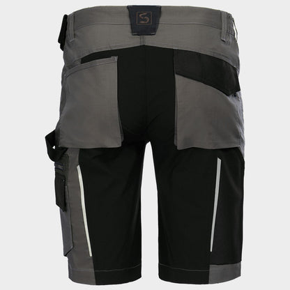 Pantaloni scurți de lucru REVOLT LIGHT STRETCH GREEN - 2