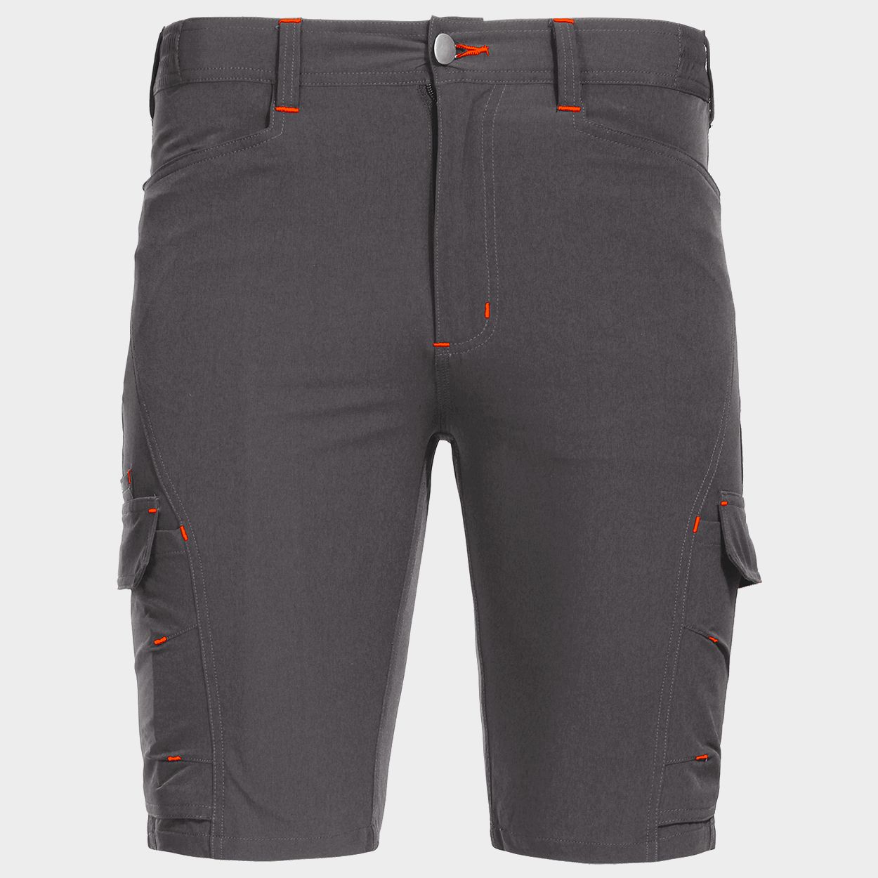 Работен къс панталон VIGOR GREY/ORANGE - 1