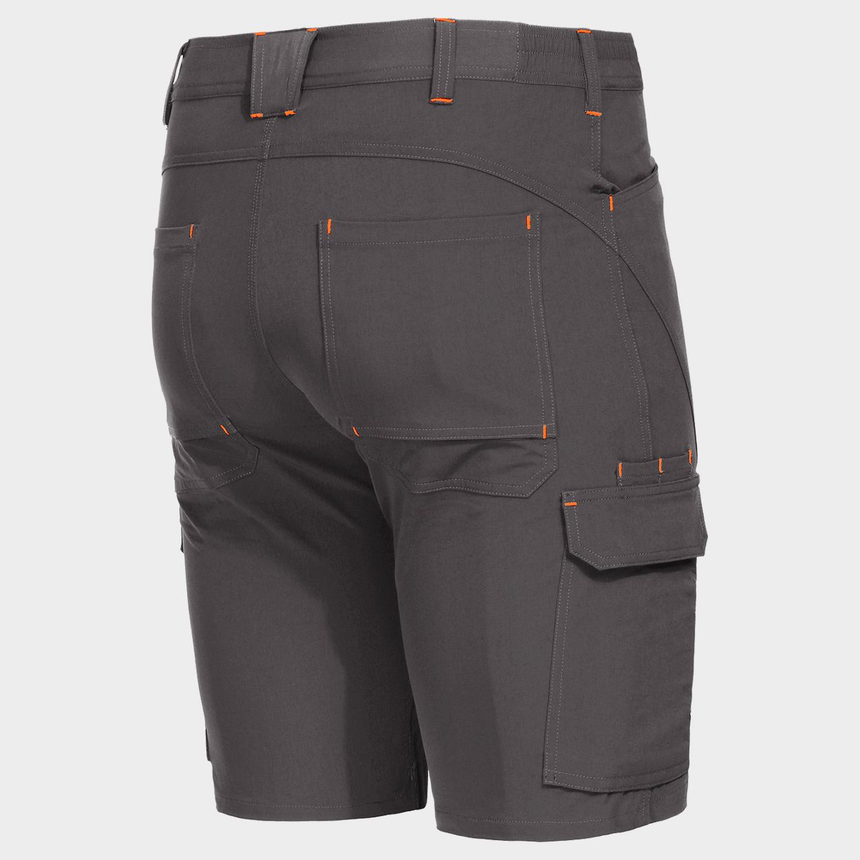 Работен къс панталон VIGOR GREY/ORANGE - 6