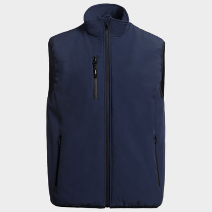 Work softshell vest REEF PAD SOFTSHELL DARK BLUE - 1