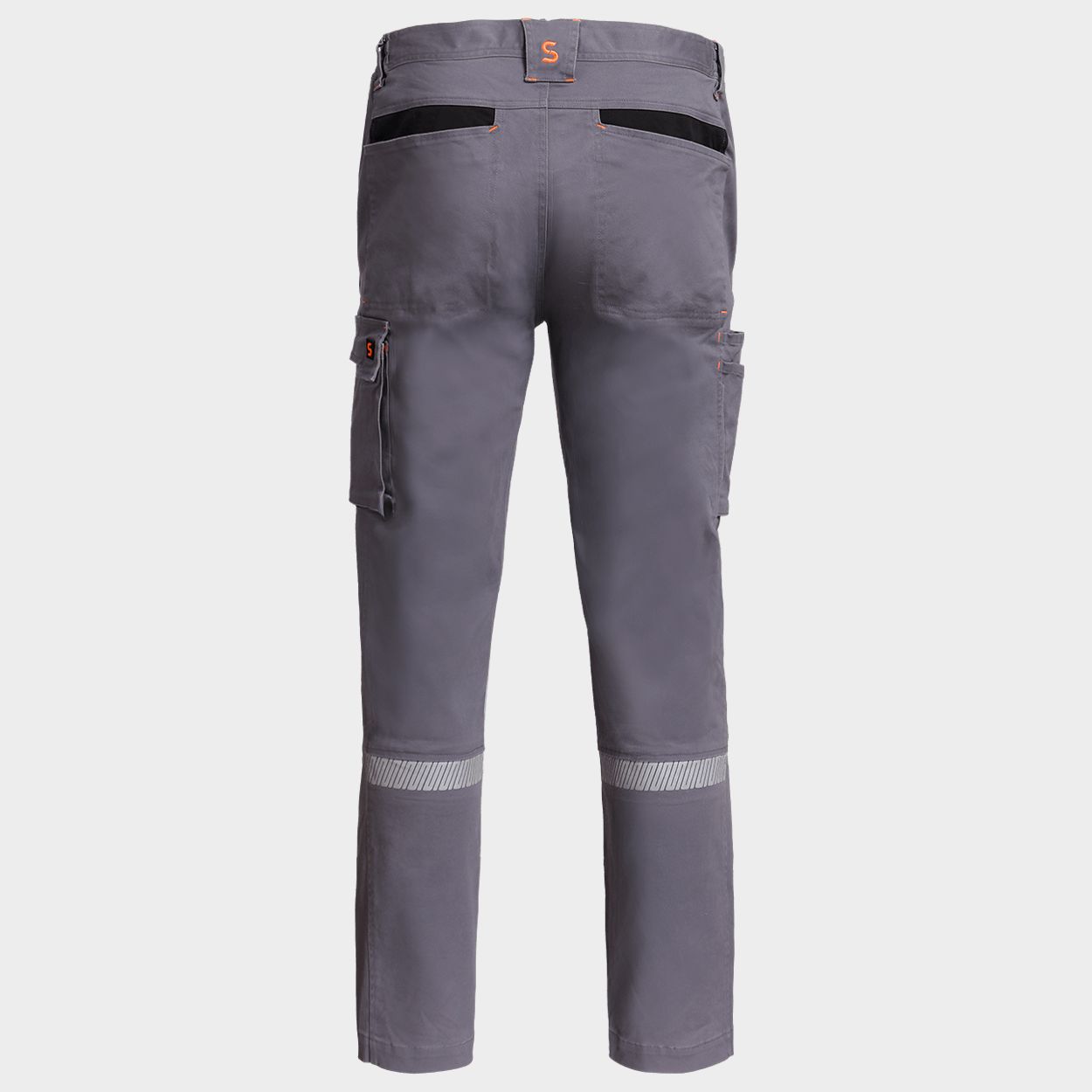 Pantaloni de lucru MELBOURNE STRETCH GREY/BLACK - 2