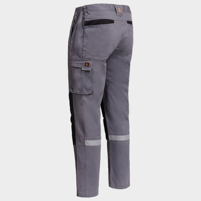 Pantaloni de lucru MELBOURNE STRETCH GREY/BLACK - 5