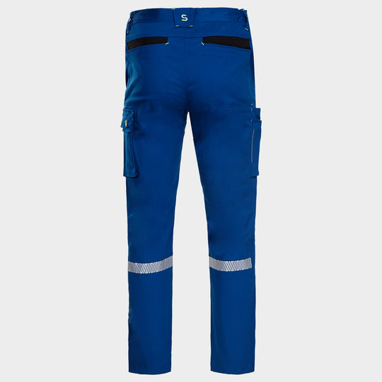 Pantaloni de lucru MELBOURNE STRETCH SPECIAL ROYAL BLUE/BLACK - 2