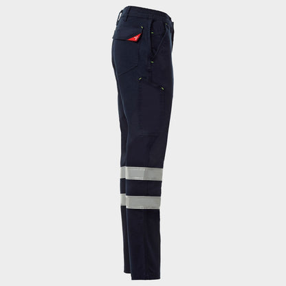 Работен панталон PAYPER POWER STRETCH REFLEX NAVY BLUE - 3