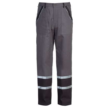 Work trousers COLLINS SUMMER GREY P/PE - 1
