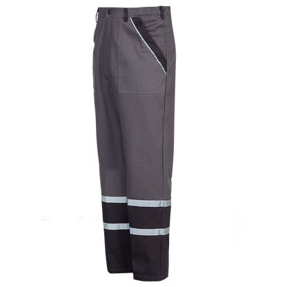 Work trousers COLLINS SUMMER GREY P/PE - 4