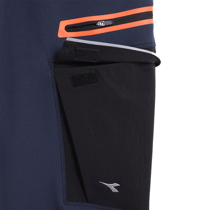 Работен панталон DIADORA PANT HYBRID CARGO BLACK/BLUE - 2