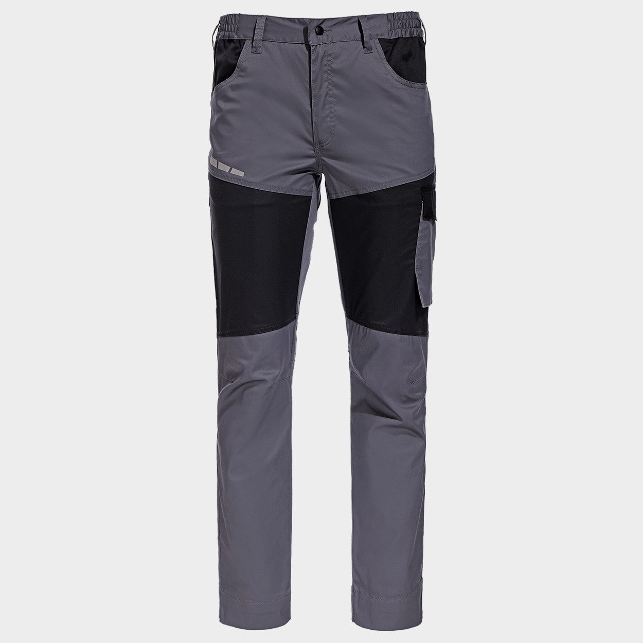 Работен панталон EOS STRETCH LIGHT GREY/DARK GREY - 1