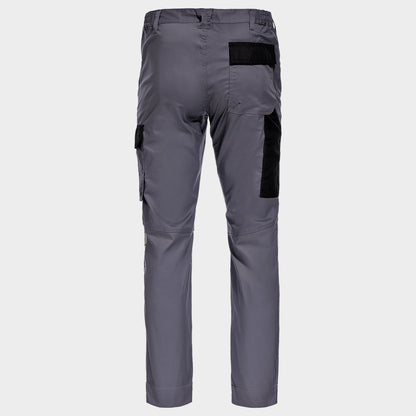 Работен панталон EOS STRETCH LIGHT GREY/DARK GREY - 2