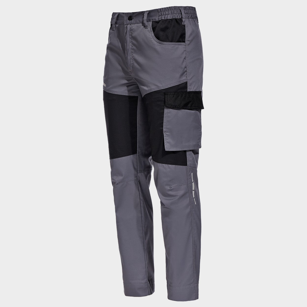 Работен панталон EOS STRETCH LIGHT GREY/DARK GREY - 3