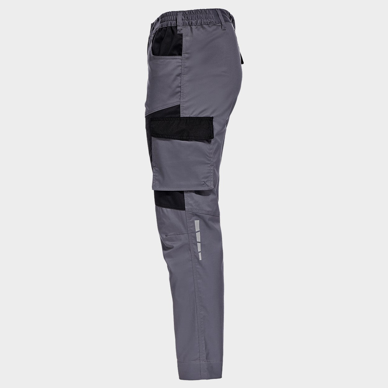 Работен панталон EOS STRETCH LIGHT GREY/DARK GREY - 4