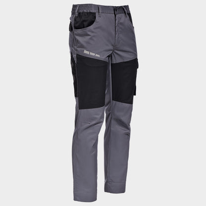 Работен панталон EOS STRETCH LIGHT GREY/DARK GREY - 7