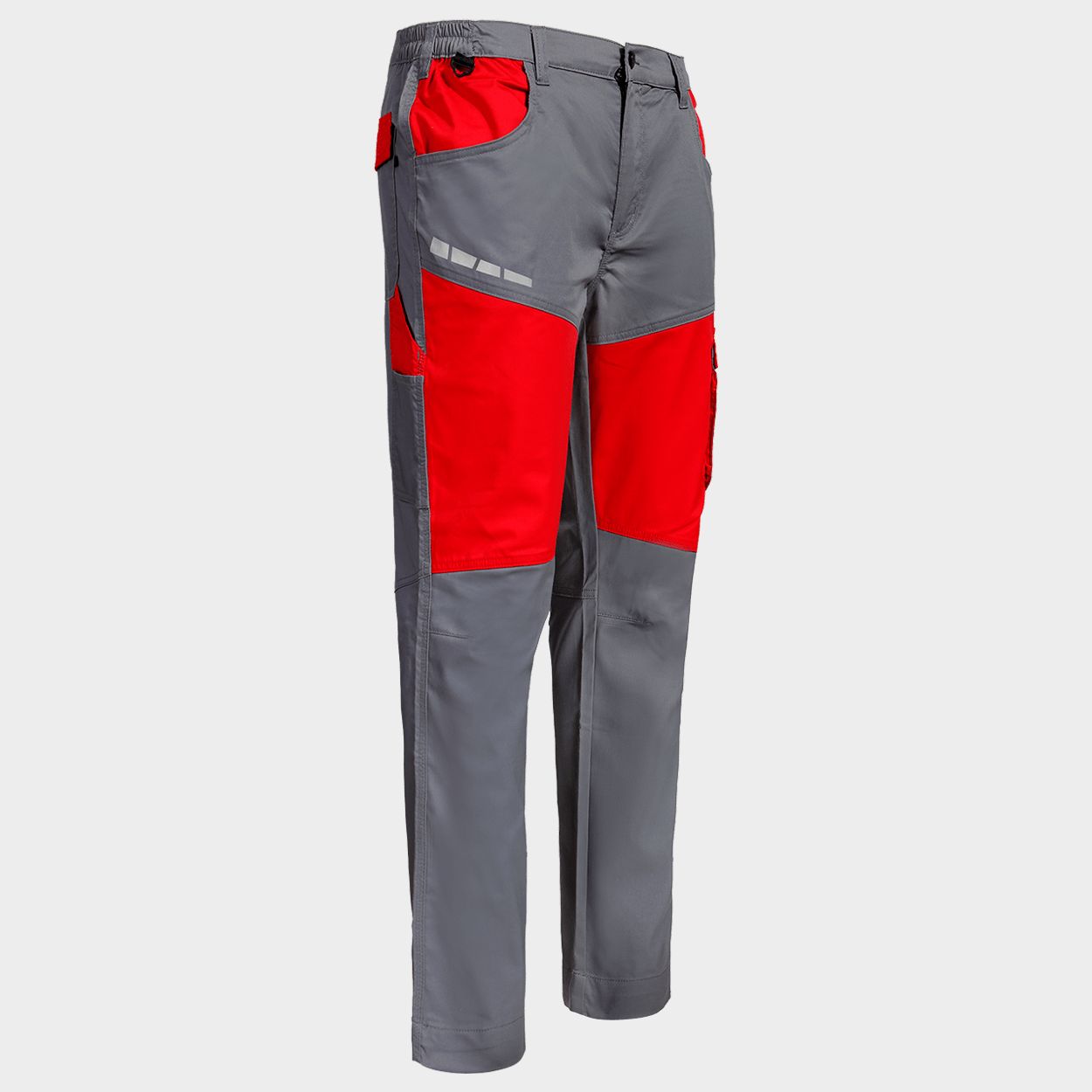 Work trousers EOS STRETCH RED/GREY - 6