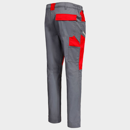 Work trousers EOS STRETCH RED/GREY - 7
