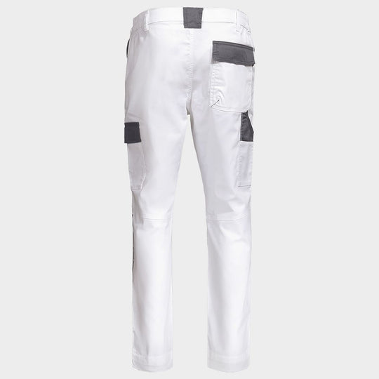 Work trousers EOS STRETCH WHITE/GREY - 2