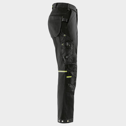 Работен панталон FLEX CRAFTSMAN STRETCH BLACK - 5