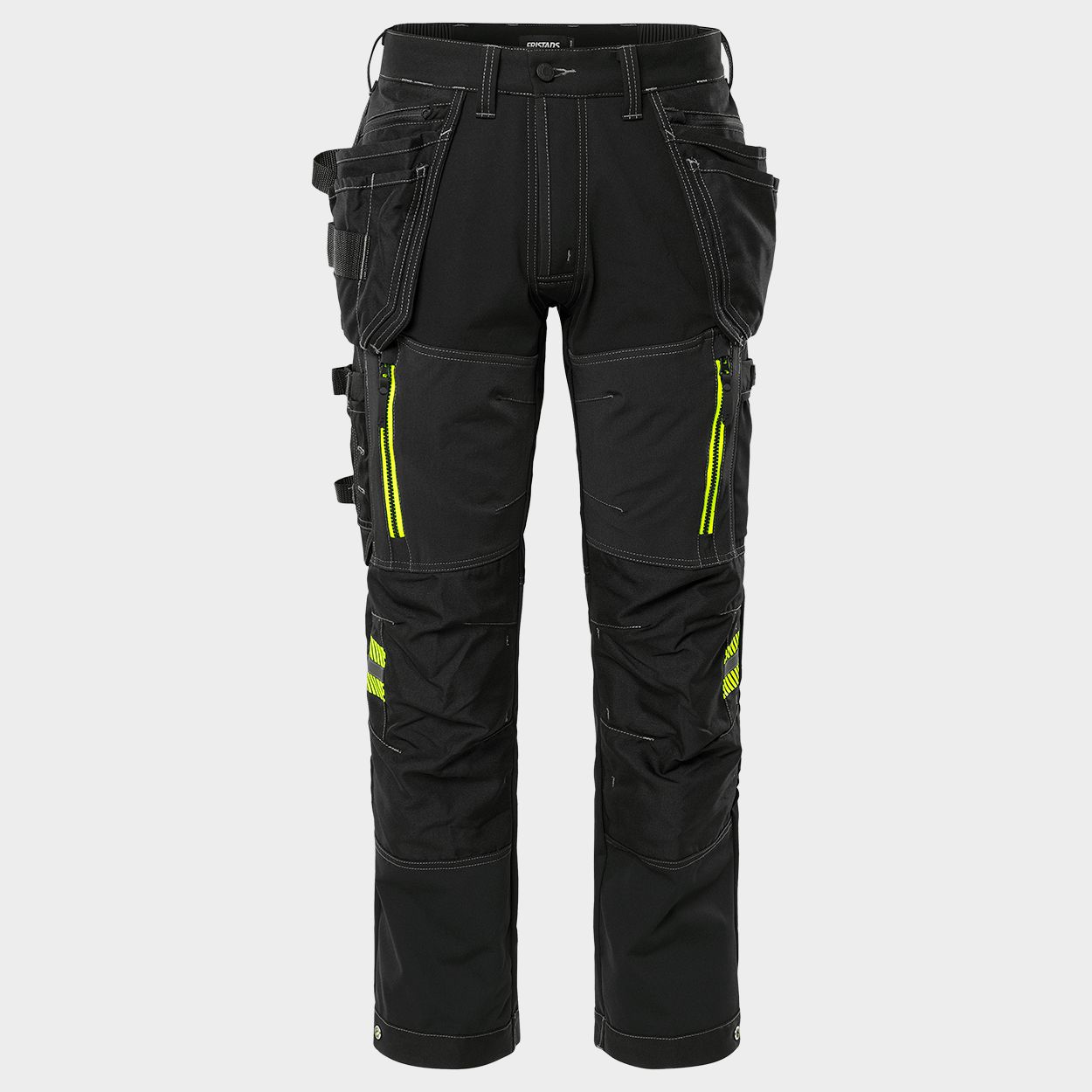Παντελόνι εργασίας FRISTADS CRAFTSMAN STRETCH BLACK - 1