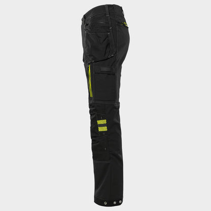 Παντελόνι εργασίας FRISTADS CRAFTSMAN STRETCH BLACK - 4
