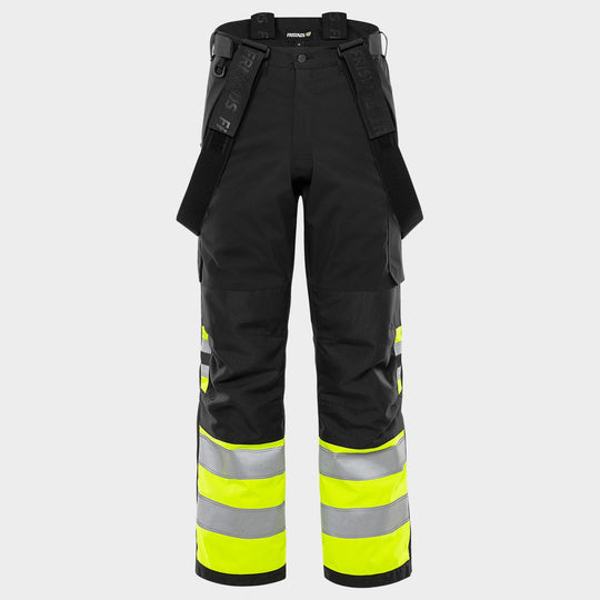 Παντελόνι εργασίας FRISTADS HV WINTER YELLOW/BLACK - 2