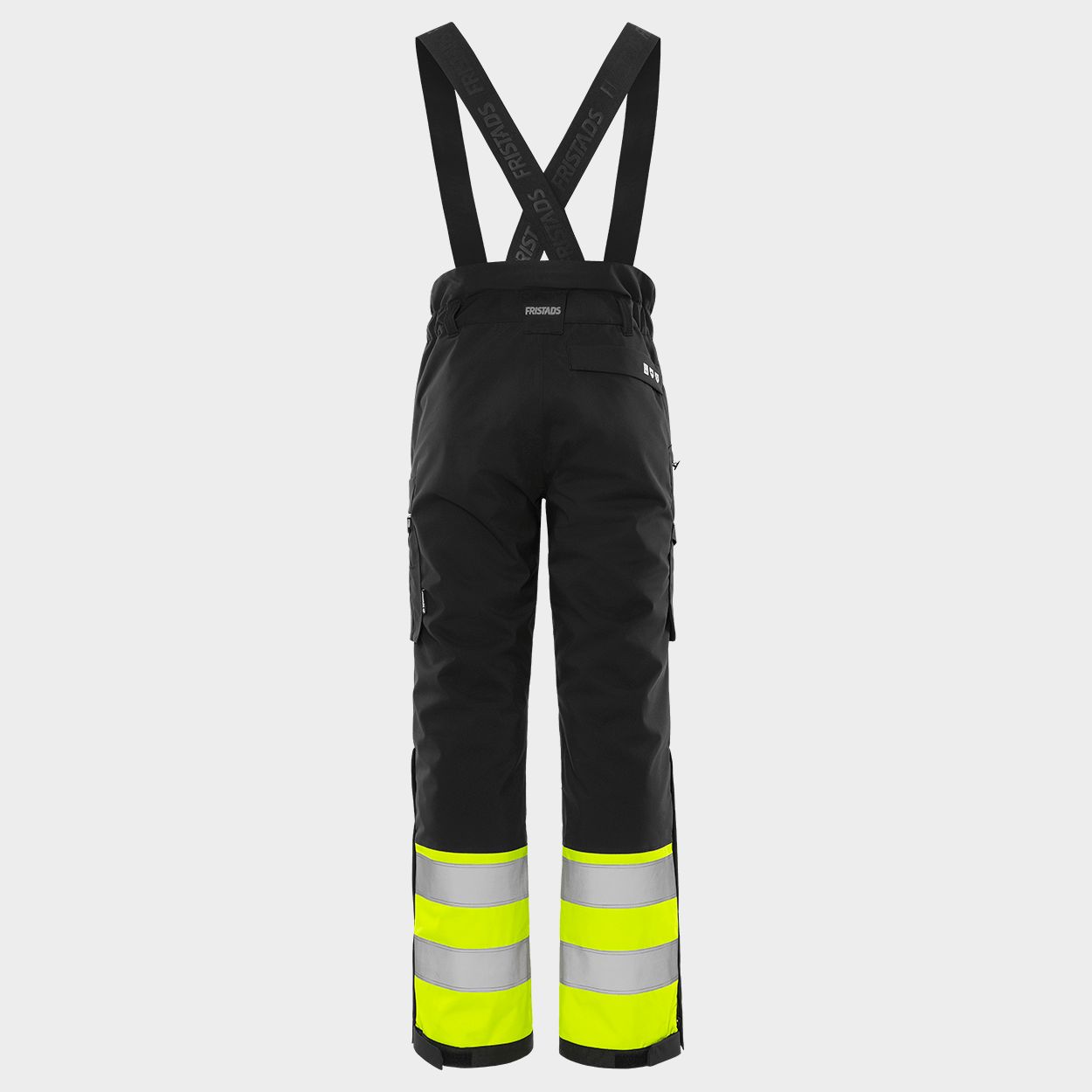 Pantaloni de lucru FRISTADS HV WINTER GALBEN/NEGRU - 4